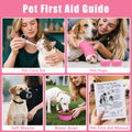 Pet First Aid Kit for Dogs - Pet Emergency Kit for Camping Hiking Traveling Hunting and Sports