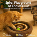 Interactive Cat Toy, Kitty Curls Cat Scratcher, Twisty Paws Cat Scratching Post, Kitty Kurls Magic Organ Cat Scratch Pad