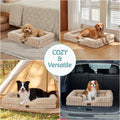 COZY KISS Orthopedic Dog Bed for Small Dogs, Washable Dog Bed, 30"x20"