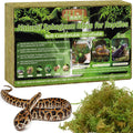 Halatool 9 OZ Sphagnum Moss for Reptiles - Green Terrarium Moss