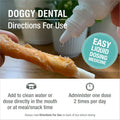HomeoPet Doggy Dental, Safe, Gentle, and Natural Tooth and Dental Care for Dogs, Water-Additive Supplement, 15 Milliliters