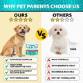 Flea and Tick Prevention for Dogs - 120 Treats - Natural Flea & Tick Chews