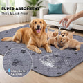 Sunheir 4 Pack Washable Pee Pads for Dogs, Waterproof Reusable Puppy Pads