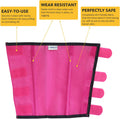 Fine Mesh Fly Boots Loose Fitting & Non-Slip Horse Fly Leggings No More Horsefly Nuisance Greatly Reduce Stomping Breath