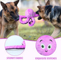 BUYPOW Dog Squeaky Toys Octopus - Tough Plush Large Medium & Small Dog Toys - Stuffed Animals Puppy Toys - Funny Cute Do
