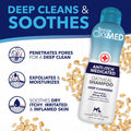 TropiClean OxyMed Medicated Dog Shampoo and Conditioner Set, 2 Pack