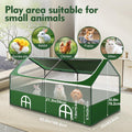 Small Animal Playpen,Rabbit Play Pen, Guinea Pig Cages for Indoor Outdoor,Portable Chicken Coop,Puppy Play Pen with Wate