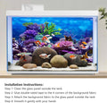 YongFoto Ocean Theme Fish Tank Background 30x18 inch