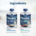 Blue Buffalo Tastefuls Purées Variety Pack Wet Cat Food Complement (Chicken & Tuna) Made with Natural Ingredients, for All Life Stages, 3-oz. Resealable Pouches (12 Count)