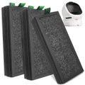 WECATION 3 Pack Replacement Activated Carbon Filter Compatible with PETLIBRO Luma Automatic Self Cleaning Litter Box