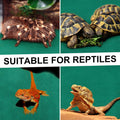 Haull 4 Pcs Reptile Carpet Terrarium Floor Mat Liner, 47 x 24 Inch, Green