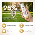BeeCare+ Manuka Honey Wound Gel for Hot Spot Treatment for Dogs and Cats – Helps with Irritations, Cuts, Rashes, Abrasions, and Scrapes – Colloidal Silver for Dogs 2 oz