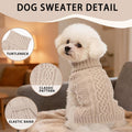 Dog Sweaters for Small Dogs Cute Winter Chihuahua Clothes Pullover Puppy Sweater Girl Boy Warm Knit Dog Clothes Turtlene