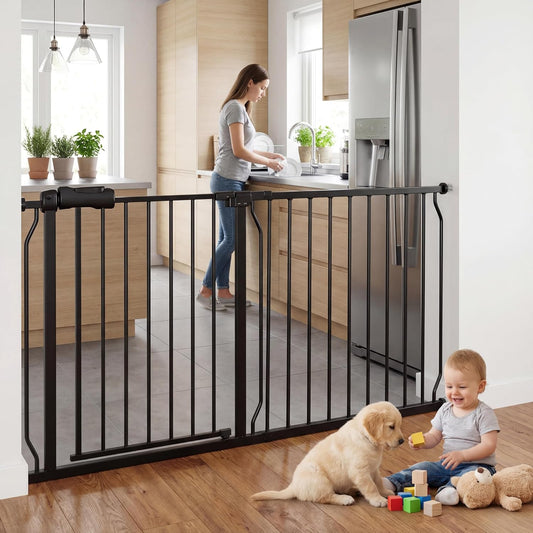 57.5-62 Inch Extra Wide Baby Gate for Doorway Stairs