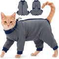 Cat Recovery Suit for Spay & Neuter,Hind Leg Healing Protector
