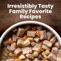 Blue Buffalo Family Favorite Recipes Sunday Chicken Dinner in Gravy Natural Wet Dog Food for Adult Dogs, Grain-Free Recipe with Natural Ingredients, Vitamins & Minerals, 12.5-oz. Can (12 Count)
