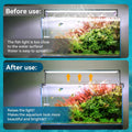 WooFog 2 Pcs Aquarium Light Riser for Rimmed/Rimless Tanks (Width 3 inch)