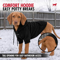 Tuff Pupper Dog Hoodie | Premium Quality Insulated Fabric | Ultra Soft Interior for Superior Comfort | Elastic Cuffs & D