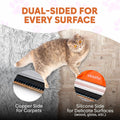 Carpet Rake and Fur Scraper for Pet Hair Removal, Dogs, Cats