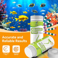 175-Count 8-Way Aquarium Test Strips with Ammonia-Fish Tanks&Ponds