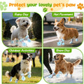 HeavenEye Disposable Dog Socks Waterproof, Dog Paw Protectors Prevent Licking, 20pcs Boots Cover &3pcs Paw Bandage, Ligh