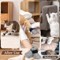 4 Pcs Cat Booties Anti Scratch Mittens Gloves Mesh Cat Claw Covers Kitten Protectors Foot Booties Breathable Adjustable 