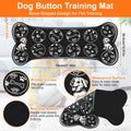 Dog Talking Buttons for Communication, 12 Pack, Recordable Buttons with Mat