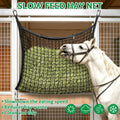 YedsIntu 3 Pcs Hay Bags for Horses, Slow Feed Hay Nets for Horses Goat Sheep, Large Capacity Hay Feeder for Stall, Trail