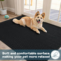 28"X 49" X 0.2'' Waterproof Mat for Under Dog Crate, Floor Protector Mat