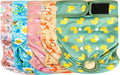 Langsprit Female Dog Diapers for Doggie Puppy,Reusable Dog Period Diapers Female for Heat Peeing,Small Medium Large Dogg