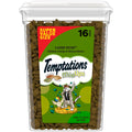 Temptations Cat Treats, Classic Crunchy and Soft Cat Treats, Catnip Fever Flavor, Catnip Treats, 16 oz. Tub