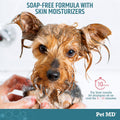 Pet MD Benzoyl Peroxide Shampoo for Dogs and Cats – Helps Relieve Itchy, Oily & Flaky Skin – Deep Cleansing & Deodorizing Formula – Scented – 12oz