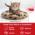 Gelbesty Original Pet Heating Pad Microwave, Snuggle Warming Safe Outdoor Newborn Kitten Puppy Pet Bed Warmer, Gel Reusable Heat Disc, Waterproof Heating Disk for Dog Cat Rabbit and Guinea Pig Gifts