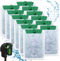 12PCS Medium Filter Cartridges Compatible with Tetra Whisper Bio-Bag