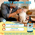 Taurine for Cats Drop - Taurine Supplement for Cats, Supports Feline Heart & Immune Function, Vision, Energy & Vitality, Coenzyme Q10, L-Carnitine, L-Arginine, Vitamin, Liquid Cat Taurine 60ML