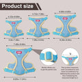 wanheart Cat Harness and Leash Set Escape-Proof Adjustable cat Leash and Harness Combo Suitable for All cat Breeds