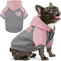 KYEESE Dog Hoodie for Small Dogs Soft Pullover Dog Sweater for Daily Wear
