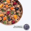 Air-Dried Dog Food for French Bulldogs - 2lb - Salmon, Superfoods, Probiotics - Hypoallergenic & Grain-Free