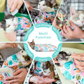 27.6" Cat Grooming Wrap, Cat Wrap for Cutting Nails, Self-Adherent Fabric Wrap for Cats, Cat Burrito Wrap Anti-Scratch, 