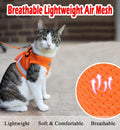 Cat Harness and Leash Set, Escape Proof Adjustable Soft Mesh Vest