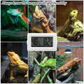 Digital Probe Thermometer Hygrometer for Reptiles - 2-in-1 Terrarium Monitor with Instant Reading, Mini Design for Turtl