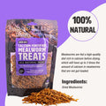 Fluker’s Grub Bag All Natural Calcium Fortified Mealworm Treats, Packed with Protein, Rich in Nutrients, A Reptile Favor
