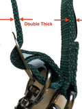 Majestic Ally Pack of 2, Double Thick Trailer Tie for Horse Haulage with Adjustable Buckle, Panic Snap and Bull Snap – 1