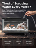 M1 5 Gallon Smart Fish Tank, App-Controlled Betta Aquarium Kit