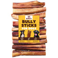 Woofley's 6" Jumbo Thick Buffalo Bully Sticks - (18 Count) - Bully Sticks for Dogs - Long Lasting Bully Stick Dog Chews