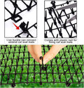 158" x 11.8" Extra Long Plastic Spike Barrier Mat with Spikes, Physical Pet Training Aid for Outdoor/Indoor, Furniture & Garden Protector for Cats and Dogs, Includes 14 Staples
