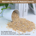 Mulctun 45Lb 1/5Inch Natural Pea Gravel for Landscaping,Decorative Aquarium Gravel,Terrarium Rocks for Fish Tank Stones 