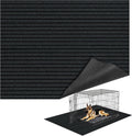 28"X 49" X 0.2'' Waterproof Mat for Under Dog Crate, Floor Protector Mat