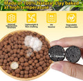 Legigo 10 LB Organic Expanded Clay Balls Terrarium Substrate for Reptiles