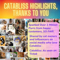 catabliss Catnip for Cats – 1oz Jar - 100% Essential Natural Cat Nip Herb Resealable Jar - Fresh Aroma Stimulates Activity & Enhancing Play for Indoor Cats - Great for Cat Nip Toys, Play & Training